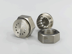 QualiTru 12-Port Tank Fitting: Non-Insulated, with Nut, Stainless Steel 316L