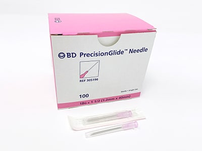 18g 1.5in Precision Glide Needle