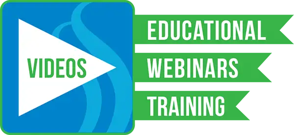 Educational webinars and training videos