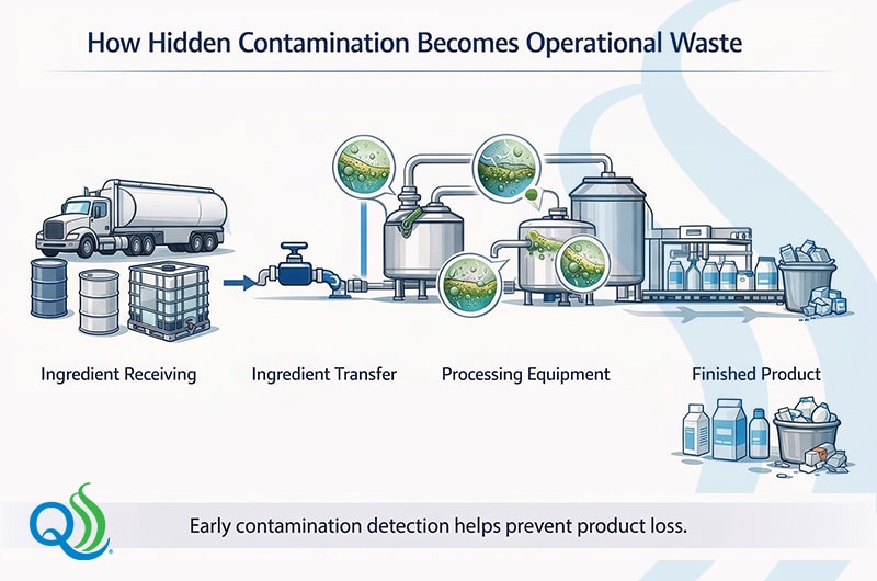 How Hidden Contamination Becomes Operational Waste