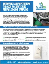 Mastitis Screening Quality Assessment Method th Reliable Inline Sampling for Dairy Processing th