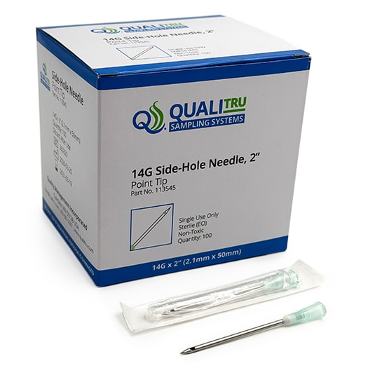14G Side-Hole Needle with packaging