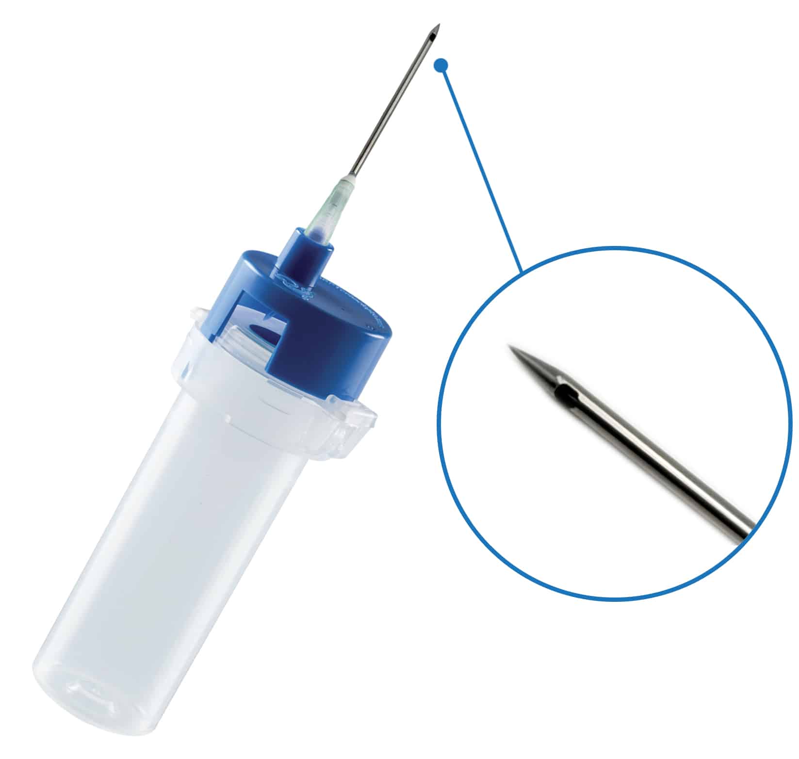 112031 TruDraw w 14G side-hole needle