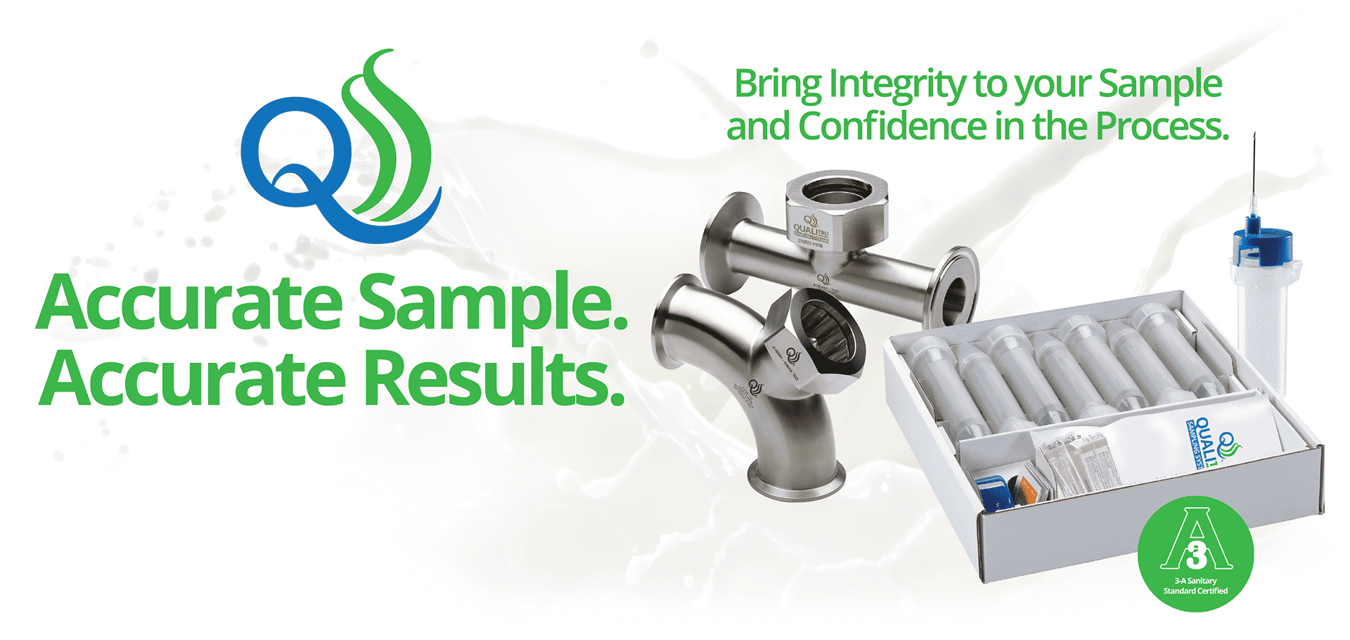 QualiTru aseptic sampling and fluid access systems